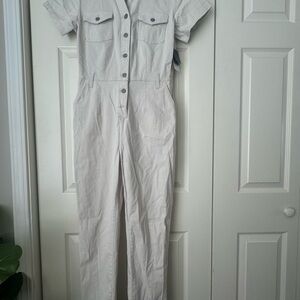 Stylish Light Gray Jumpsuit